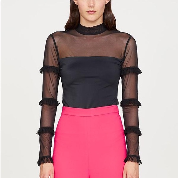 Amanda Uprichard Luana Bodysuit - Picture 1 of 1